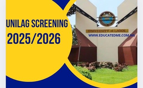 UNILAG 2024/2025 Registration and Screening: Dates, Requirements, and Procedures