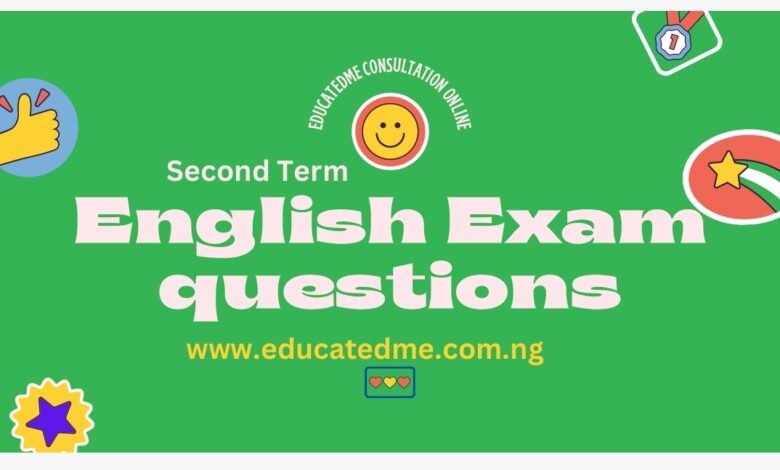 SS1 English Language Exam Past Questions- Second Term at www.educatedme.com.ng