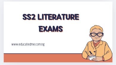 SS2 Literature Exams Past Questions- Third Term